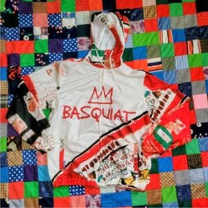 Members Only Jean-Michael Basquiat Windbreaker Jacket